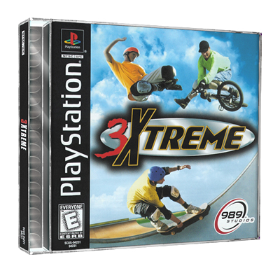 Retrô, 3Xtreme (PS1), Corrida com Skate, BMX e Patins